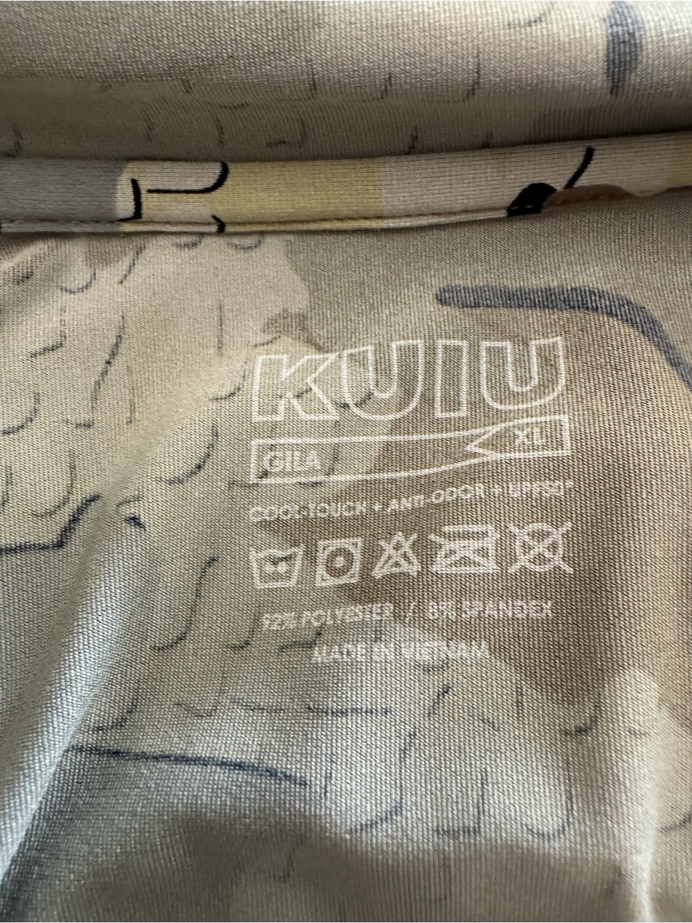 KUIU Men's Camo Boonie Hat, pants and hoodie - Tan, Olive, Black - Picture 6 of 9